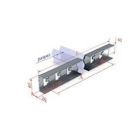 Настенный и потолочный кронштейн для кабельного лотка