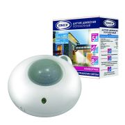 Датчик движения потолочный 8м 1200Вт 7мин бел. IONICH 2201