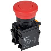 Кнопка «Грибок» d22мм 1НО+1НЗ MASTER без фиксации красн. IEK MI-BG60-11M-3-21-K04