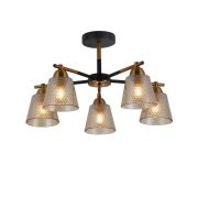 Люстра Kello 60Вт E27х5 IP20 Freya FR4015PL-05BBZ