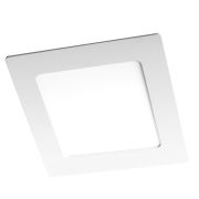 Светильник светодиодный PPL-S WH 9Вт 6500К IP40 145мм ДВО встраив. ультратонкий квадрат JazzWay 5008281A