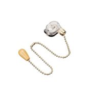 Выключатель для настенного светильника с деревянным наконечником gold блист. Rexant 06-0245-A