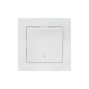 Переключатель проходной 1-кл. СП Валенсия 10А IP20 бел. PROxima EKF EWV10-025-10